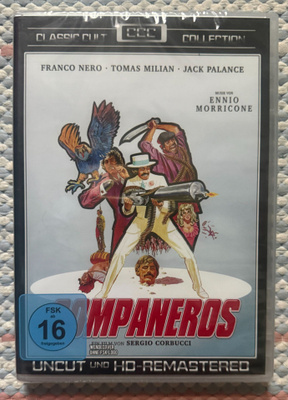 COMPANEROS (DVD) Franco Nero UNCUT VAIN GER & ITA ÄÄNI