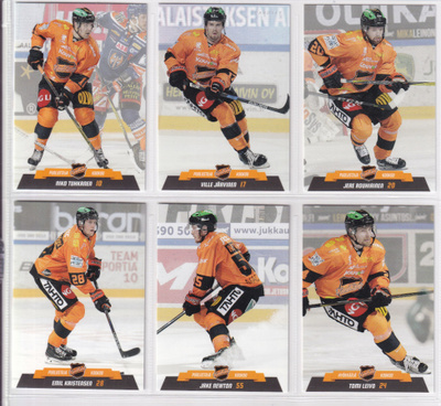 2017-18 Cardset Series 2 KooKoo Team Set 12 korttia (253-264