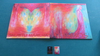 Kosmos lp: salattu maailma 2013 + 2 tarraa, lp on uusi!