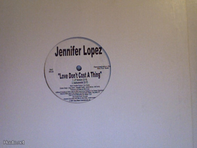 JENNIFER LOPEZ :: LOVE DON'T COST A THING : VINYYLI 12"PROMO