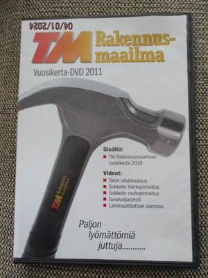 TM RAKENNUSMAAILMA VUOSIKERTA DVD 2011 + DVD 2012