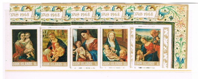 Cook Islands 1968 - Joulu Christmas ++