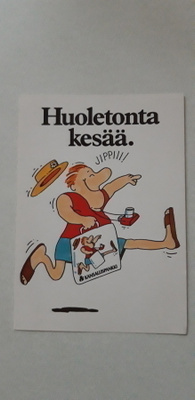 Huoletonta kesää, Kansallispankki, KOP vanha kortti