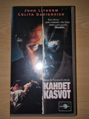 Kahdet kasvot (1992) (Brian De Palma) VHS