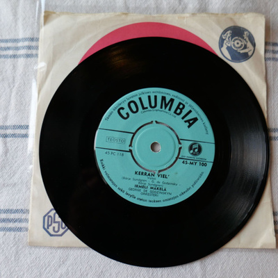 Irmeli Mäkelä – Kerran Viel / Suviyössä Tango Soi 7" 1964