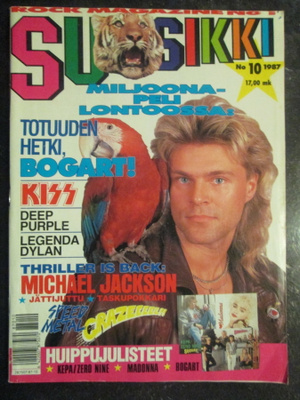 SUOSIKKI No 10  1987  36 V TAKAA