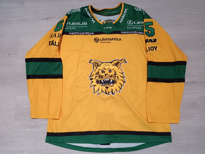 Ilves game worn -pelipaita koronakaudelta 2021–22