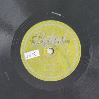 Savikiekko 1952 - Justeeri (Kauko Käyhkö) - Rytmi R 6131