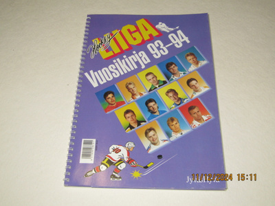 *KIRJA* HOCKEY LIIGA vuosikirja 93-94