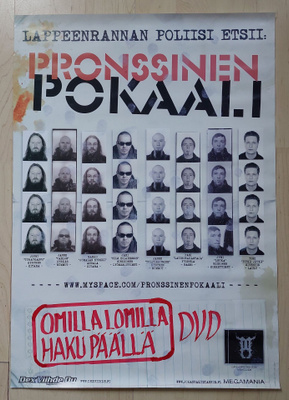 Pronssinen Pokaali : Harvinainen juliste