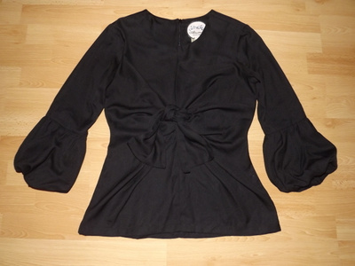 Almatrichi musta flamenco tyylinen paita, koko 36