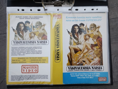 Väkivaltaiset naiset kansilehti