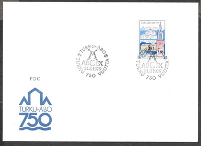 Turku - Turun postimerkkikerho 50v 31.3.1979