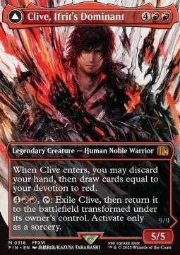 Magic the Gathering Clive, Ifrit's Dominant