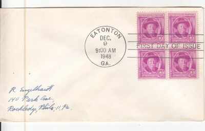 USA FDC 1948  nelilöllä