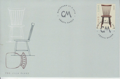 Åland FDC 2016 Tuoli