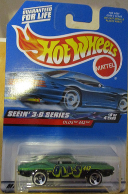 Oldsmobile Olds 442 Hardtop 2 door 1970 Hot Wheels 2000 1:64