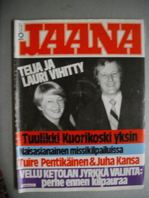 Jaana lehti Nro 10/1979 (10.11)