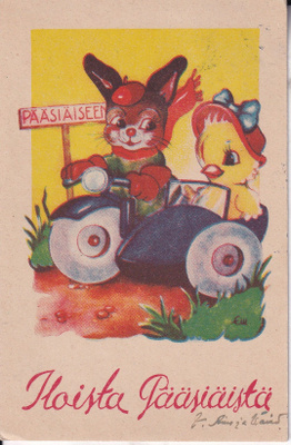 Iloista Pääsiäistä. R.M. Ajelulla    . e246