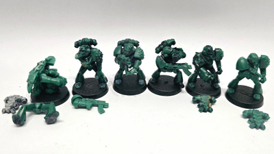 WH40K - 6kpl Space Marines (Rogue Trader) [K84]