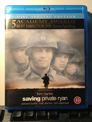 SAVING PRIVATE RYAN, BluRay x 2, Spielberg, Hanks