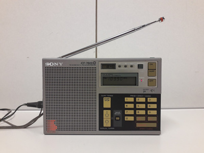 Sony ICF-7600D, moniaaltoradio