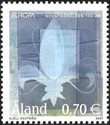 Åland 2007  Eurooppa-merkki Partio  0,70 €  ** LaPe 280