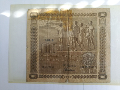 Suomi 1939 100 markka (14201)