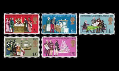 Iso-Britannia 539-43 ** Vuosipäiviä (1970)