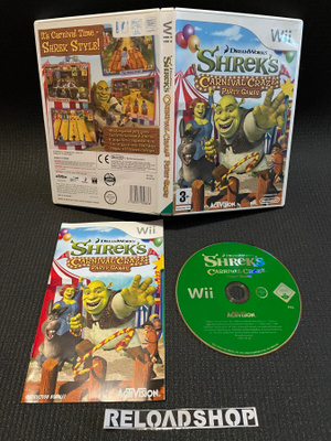 Shrek's Carnival Craze Party Games Wii - CiB