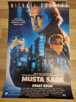 Elokuvajuliste: Musta sade (1989)