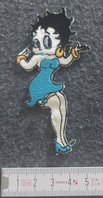 Betty Boob SILITETTÄVÄ MERKKI