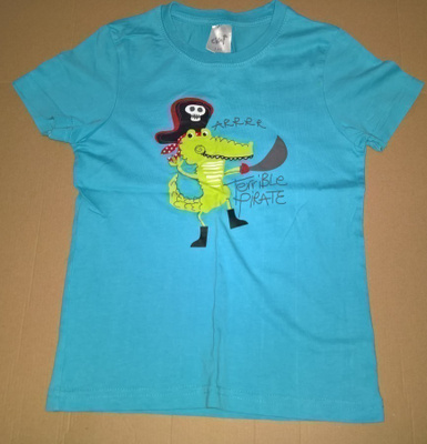 LASTEN T-PAITA CIRAF KOKO 116  TERRIBLE PIRATE