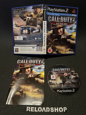 Call Of Duty 2 Big Red One PS2 - CIB