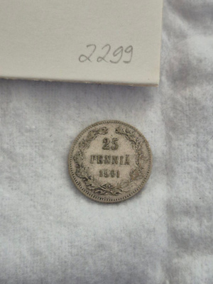 25 penniä 1901, Suomi