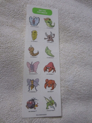 Pokemon Tarra-arkki 12 tarraa