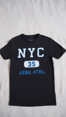 AEROPOSTALE paita lh, XS, musta, LÄHES UUSI