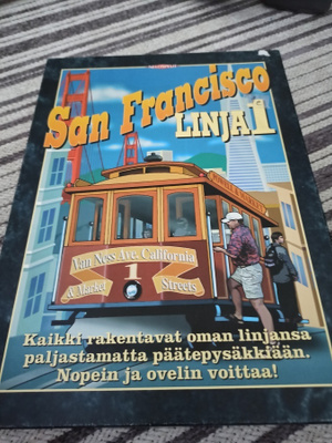 San Francisco linja 1 - lautapeli