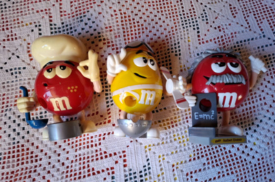 M&M Candy karamelli annostelijat 3 kpl.
