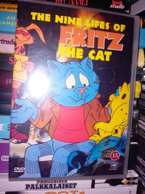 DVD The Nine Lifes of Fritz The Cat ( UUSI ) SIS POSTIKULU