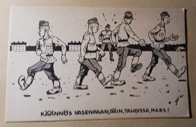 Tauno Johansson: Käännös vasenpaan päin.. Kenttäp. 1941