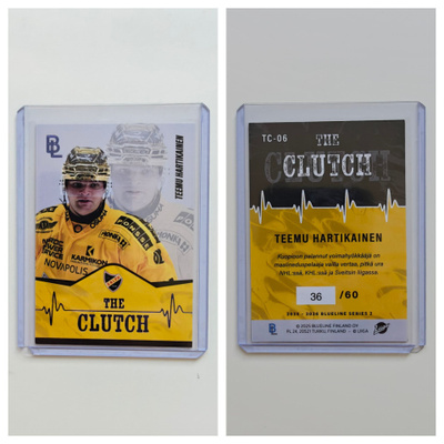 Teemu Hartikainen Blue Clutch Blueline