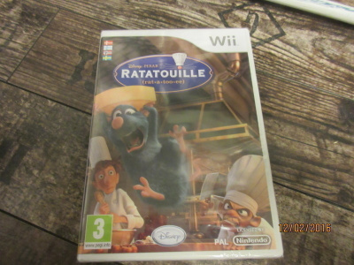 Wii Ratatouille NIB *UUSI*