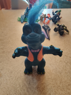 Sininen dino family dino
