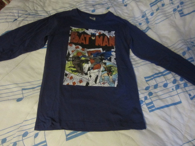 Batman Paita 150 cm puuvillatrikoo * lila