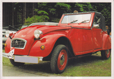 Auto. Citroen "2 CV Enten" . foto Josef Bieker, e117