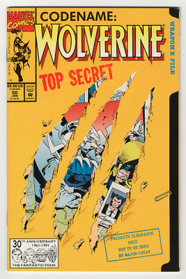 Wolverine #50 (Marvel, January 1992)