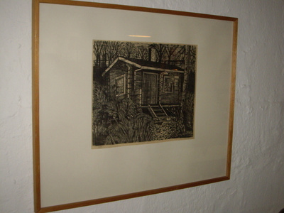 Hannu Ojala  VAPAUTUMINEN  Grafiikka v.1978