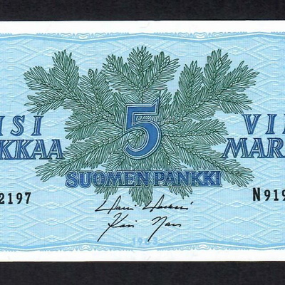 5 mk 1963 LB N-sarja HOL-NAR