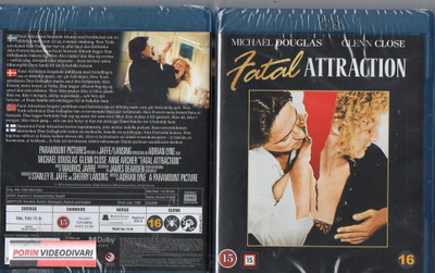 Vaarallinen Suhde (71 665) UUSI -FI- BLU-RAY nordic, michae